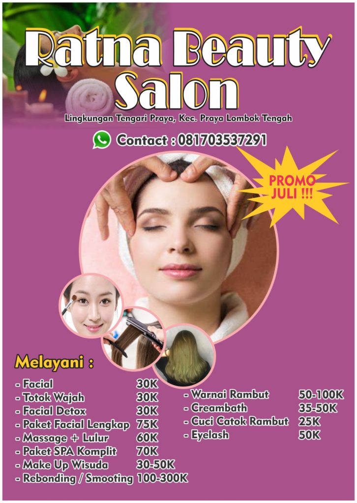 Ratna Salon: Santai di Setiap Sentuhan